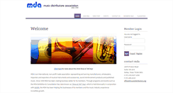Desktop Screenshot of musicdistributors.org